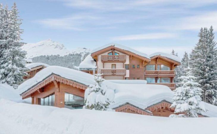 Les Sherpas Hotel, Courchevel, External